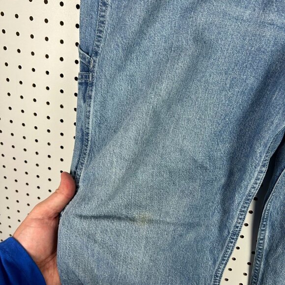 Levi's Carpenter Blue Jeans 40x32 Baggy Wide Leg Skate Cotton Work Wear 90s Y2K - Picture 7 of 9